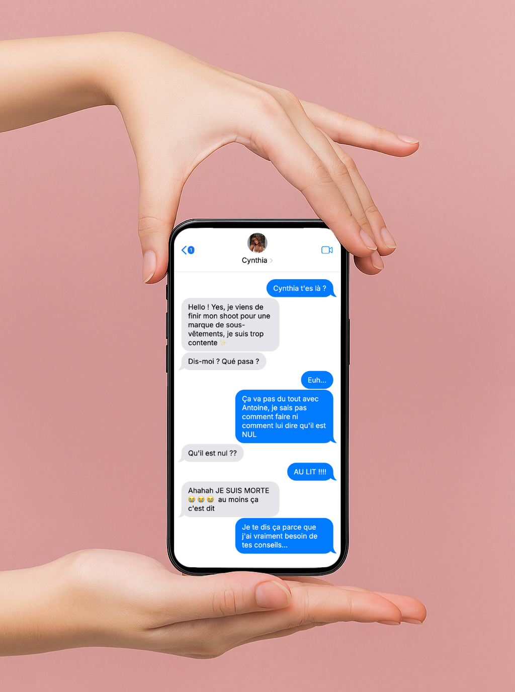 Conversation intime avec Cynthia